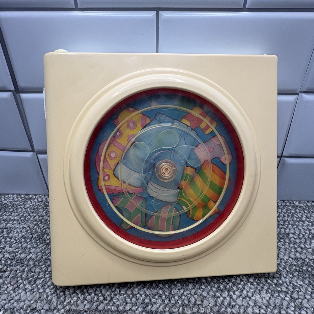 VTG 1990 Fisher Price Washer Machine Replacement Spinning Front Piece Laundry
